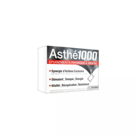 Les 3 Chênes Asthé 1000 – 10 sachets anti-fatigue physique et mentale