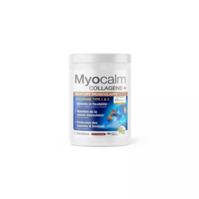 3C Pharma Myocalm Collagene+ 360g – soin muscles et tendons saveur fruits rouges