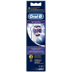 3D WHITE - Brossette - Lot de 3 recharges