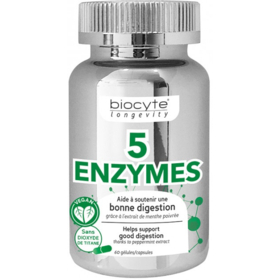 5 ENZYMES - 60 gélules