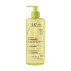 A-Derma Exomega Control Huile lavante émolliente anti-démangeaisons  500 ml