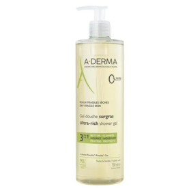 A-Derma Rhealba Gel douche surgras Bio 750 mL
