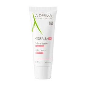 A-Derma Hydralba UV Crème visage légère hydratante SPF20 40 g