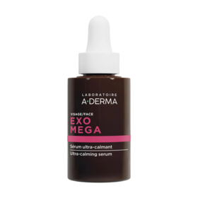 A-Derma Exomega sérum ultra-calmant 30 ml — soin visage apaisant peaux atopiques