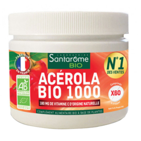 Acérola Bio 1000 - 60 comprimés à croquer