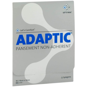 ADAPTIC - Pansement Non-Adhérent 10x10 cm - 10 pansements
