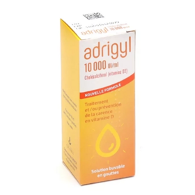 Adrigyl Vitamine D 10 000 UI/ml Gouttes buvables Flacon 10 ml