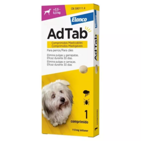 AdTab Chiens entre 2.5 et 5.5 kg 3 comprimés