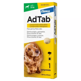 AdTab Chiens entre 11 et 22 kg 3 comprimés