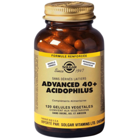 Advanced 40+ Acidophilus Probiotiques - 120 gélules