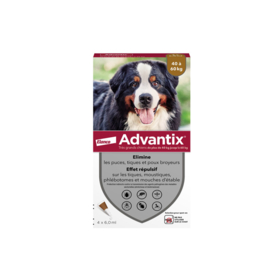 Advantix Grand chien 25-40kg 6 pipettes