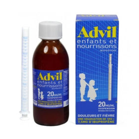 AdvilMed Enfants et Nourrissons 200 ml – Ibuprofène sirop fièvre et douleurs