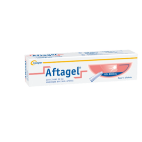 Aftagel Gel Buccal - 15 ml – Médicament contre les aphtes et les lésions buccales