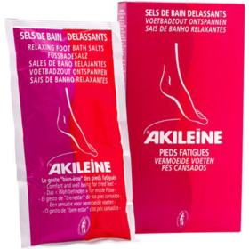 AKILEINE - Sels de Bain Délassants Pieds Fatigués - Lot de 2 x 150 g