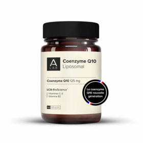 A-LAB Coenzyme Q10 Liposomale 125 mg 60 gélules - Antioxydant, énergie et santé cardiovasculaire