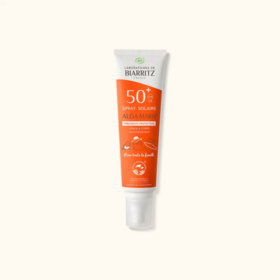 Laboratoires de Biarritz Alga Maris Spray Solaire SPF50+ Bio Famille 150 ml