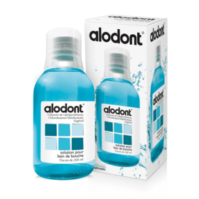 Alodont Solution Bain de Bouche 200 ml – Hygiène bucco-dentaire et soins des gencives
