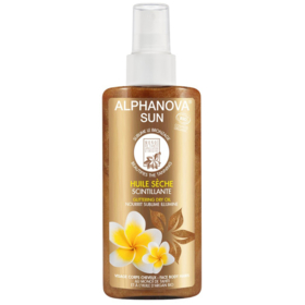 ALPHANOVA SUN - Huile Sèche Scintillante Après-Soleil Bio - 125 ml