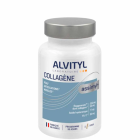 Alvityl Assimyl+ collagène 60 gélules — complément alimentaire fermeté peau et maintien musculaire
