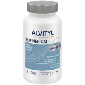 Alvityl Assimyl+ magnésium 90 comprimés — complément alimentaire anti-fatigue et équilibre nerveux