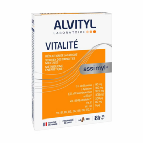 Alvityl Assimyl+ vitalité énergie 30 comprimés — complément alimentaire anti-fatigue et performances intellectuelles