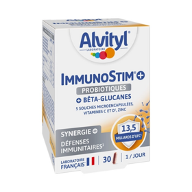 Alvityl Immunostim+ Probiotiques 30 gélule
