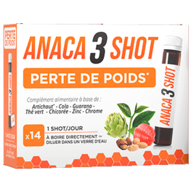 ANACA 3 SHOT - Perte de Poids - 14 unidoses