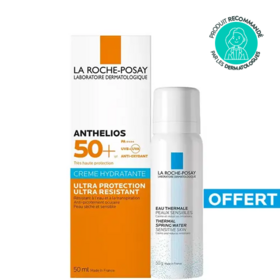 La Roche Posay Anthelios Creme Solaire Spf50+ Ultra 50 ml + Eau Thermale 50 ml Offerte