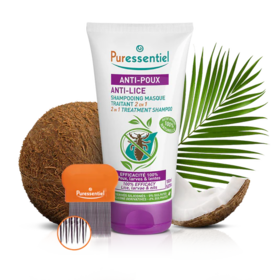 Puressentiel Anti-Poux Shampooing Masque Traitant 2 en 1 Anti-Poux 150 mL