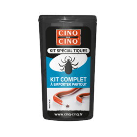 Cinq sur Cinq Kit Spécial Tiques – Protection et retrait des tiques