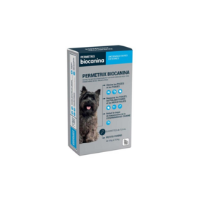 Biocanina Permetrix Petits Chiens 4 à 10 Kg 3 Pipettes de 1 ml