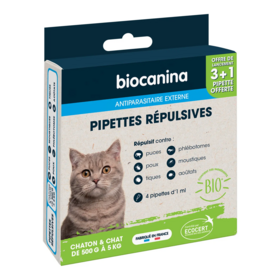 Biocanina Pipettes Répulsives Chat