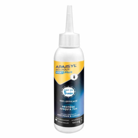 Apaisyl Xpert Plus lotion anti-poux et lentes 100 ml — éradication rapide 5 minutes