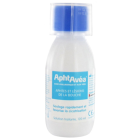 APHTAVEA - Solution Traitante  Aphtes et Lésions de la Bouche - 120 ml