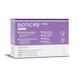 ARAGAN biotic P3 stress 40 gélules