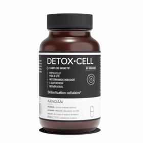 Aragan Detox-Cell PQ 10-CELL Vitalité cellulaire 30 gélules – Détox cellulaire & énergie