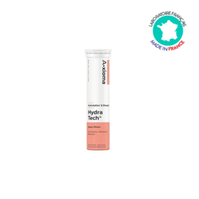 Aragan Hydratech saveur pêche 20 comprimés effervescents – pastilles hydratation et énergie