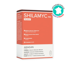 Aragan Shilamyc Pro résine pure vitalité immunité 60 gélules