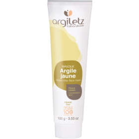 ARGILE - Jaune - Masque - 100 g