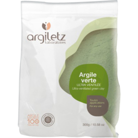 ARGILE - Verte - Ultra-Ventilée - 300 g