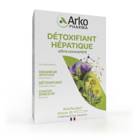 Arkopharma Arkofluides Desmodium Ultra concentré 30 ampoules -  Détox Hépatique
