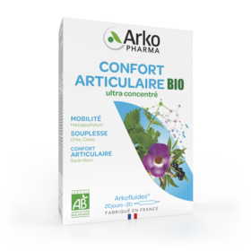 Arkopharma Arkofluides Confort Articulaire Bio 20 ampoules