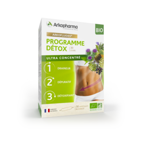 Arkofluides Bio Programme Détox 30 ampoules