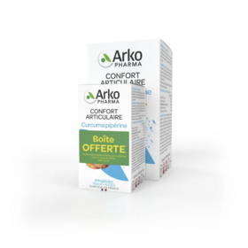 Arkopharma Arkogélules Curcuma Pipérine  - Souplesse articulaire & protection cellulaire 130 + 40 félules