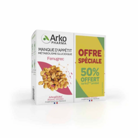 Arkopharma Arkogélules Fenugrec 2 x 40 gélules - Manque d'appétit et Métabolisme glucidique
