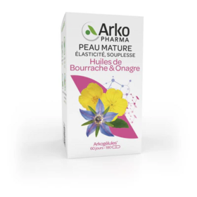 Arkopharma Arkogélules Huiles de Bourrache & Onagre 180  gélules