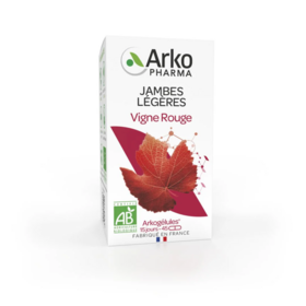 Arkopharma Arkogélules Vigne rouge BIO - Confort circulatoire & jambes légères 45 gélules