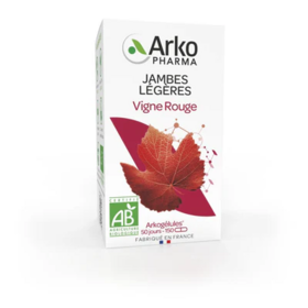 Arkopharma Arkogélules Vigne rouge BIO - Confort circulatoire & jambes légères 150 gélules