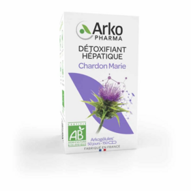 Arkopharma Arkogélules Chardon Marie BIO 150 gélules végétales - Détoxifiant hepatique - foie