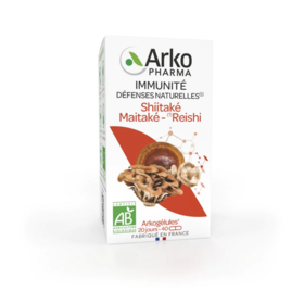 Arkopharma Shiitaké Maitaké Reishi Bio 40 gélules